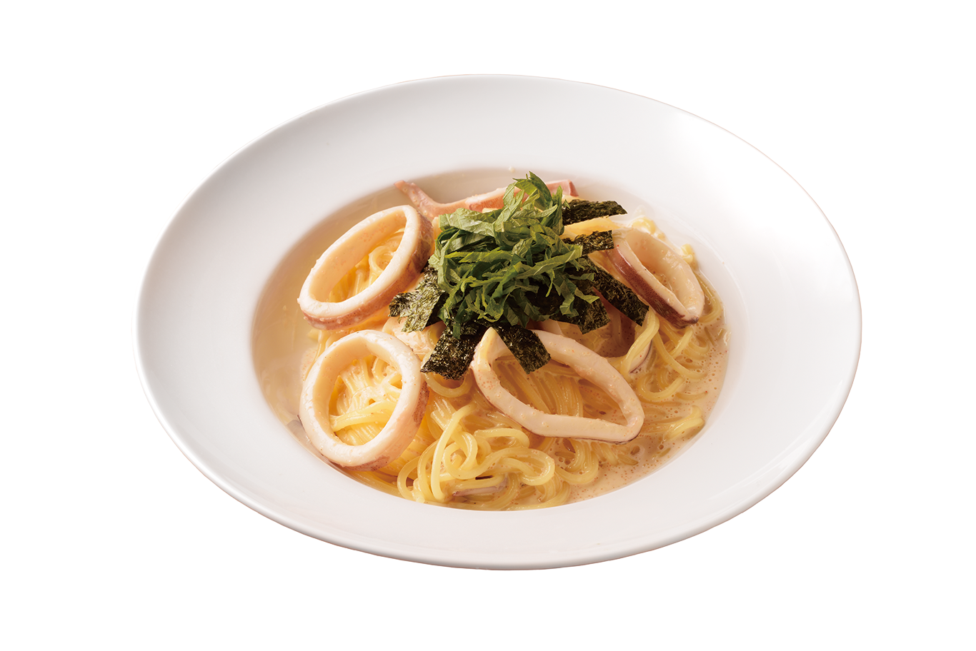 博多明太子のクリームソース スパゲティ